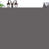 手工红木色景观灯,别墅古典庭院灯,htosd室外双头灯