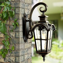 亨莱特经典欧式窗户型雕花庭院灯,铝制壁挂式室外灯,型号: 0022-WD