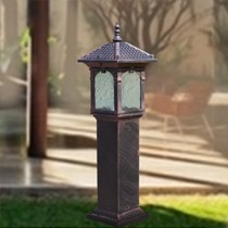 KDDQ中式古典防水落地式室外庭院灯,瓦盖拱门草坪灯,型号: CPD-009