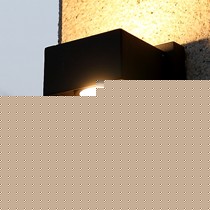 丁灯家居现代壁挂式庭院灯,上下光源防水室外灯,型号8813