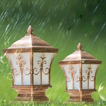 双欣LED户外柱头灯,SX1205花园门柱灯,庭院防水景观灯