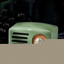 仿古风金属烤漆收音机,MW-2A无线连接蓝牙音箱,迷你便携小电器