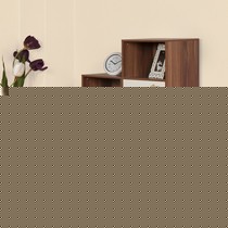 好事达经典日式设计书柜,木纹色组合书架,风景图案淡雅怡人