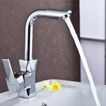 时龙卫浴品牌全铜台盆龙头,时尚现代浴室水龙头,型号S220071