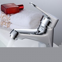 东鹏洁具卫浴面盆水龙头,全铜冷热龙头JJH1027D,旋转龙头进口陶瓷阀芯