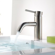 Primy/普乐美单把单孔龙头,304不锈钢拉丝冷热水龙头,系列: 龙头PF1151