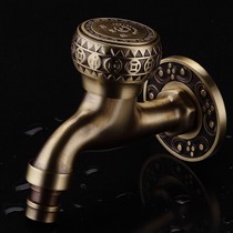 精铜铸造老铜匠仿古水龙头,陶瓷阀芯洗衣机龙头,青古铜龙头LR31313