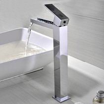 汉派铜质单把单孔冷热水龙头,陶瓷片阀芯镀铬坐式龙头,系列: HP3106A