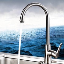 卡贝不锈钢厨房龙头,质感拉丝冷热水龙头,98333安全环保五金建材