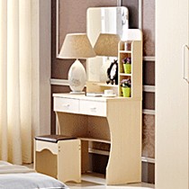 达泽家具品牌环保板材梳妆台,宜家储物化妆台,型号016#