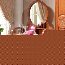 木昌海藻色实木梳妆台,优雅清新中式梳妆台,型号:301#梳妆台