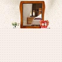 十木安全环保梳妆台,现代中式实木化妆桌子,大储物量坚硬稳固梳妆桌