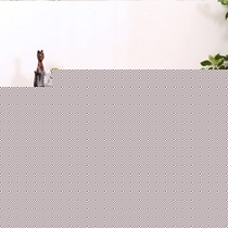 野橡北欧宜家白橡创意书桌,不规则实木电脑桌,型号: DK572