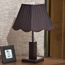 个性木雕台灯,鼎BRiSK现代中式卧室台灯,型号: 053-1070/69+869