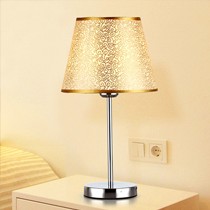 炬胜牌祥云纹卧室台灯,TS-7760型现代绣花台灯,优质电镀金属支架