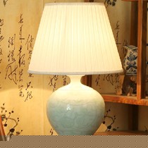 唐英陶瓷家居装饰灯,优雅时尚卧室床头台灯,T21-1现代简约风灯具