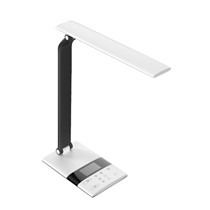 孩视宝白色LED护眼台灯,带闹钟触摸式开关学习台灯,型号:VL301