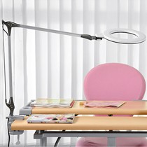 孩视宝白色环形LED夹灯,合金可移式护眼台灯,型号:VL106B 10W