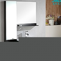 美伦艾特整体悬挂式浴室柜,橡木吊柜组合,现代简约浴室柜陶瓷台盆型号121