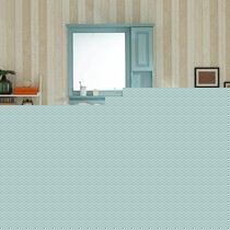 班帝美式乡村一体式台盆,天然纯橡田园台盆浴室柜组合,货号BA106090