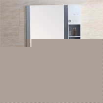 美伦艾特韩式橡木整体浴室柜,5006悬挂式印花台盆,陶瓷台面