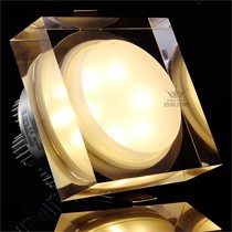 YINZI/影子有机玻璃航空铝LED客厅筒灯,亚克力加厚筒灯,LEDsjtd001