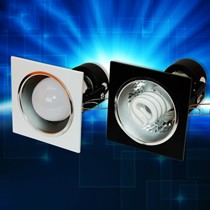 德里西斯品牌客厅节能筒灯,30瓦功率以下的方形格栅灯,型号delixisi-9090