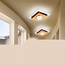 邦德士明装水晶筒灯,加厚不锈钢过道灯,LED方形筒灯型号: B-GD015