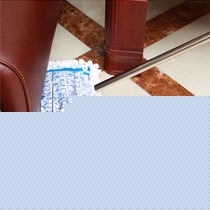 百家好世不锈钢杆夹固式拖把,青花瓷夹布平板拖,型号: bjhs1-0102