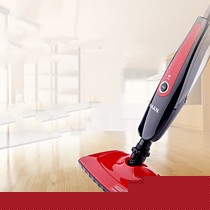 电动蒸汽拖把,韩京姬SIC-4000R拖地清洁机,180°旋转超薄底座拖把