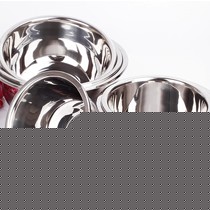 沃德百惠G18031亚光打磨火锅盆,无磁不锈钢汤盆,边缘防漏设计