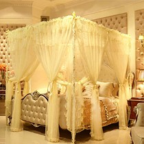 雅牧宫廷优雅蚊帐,双层三开门蚊帐,环保烤漆蚊帐,YAMU-SCWZ