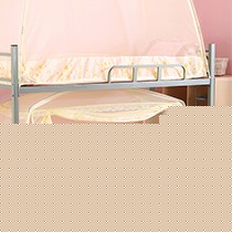 金喜路黄色学生床蒙古包式蚊帐,聚酯纤维1.0米单人床加密纱帐