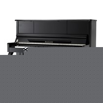 海伦黑色立式演奏钢琴,鱼鳞松木88键初学者教学琴,型号:HU121C-A