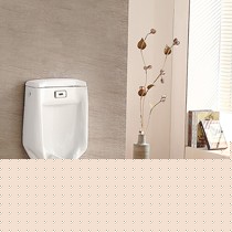 高臣自动感应小便器,超平滑陶瓷釉面抗菌不粘污,瀑布式下水设计高效冲洗