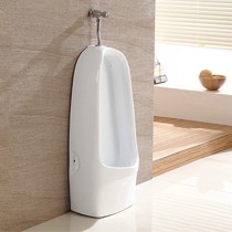 高臣卫浴品牌陶瓷落地式小便器,铜质冲水阀男士小便斗,型号510B