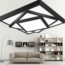 众光牌创意LED吸顶灯,叠影型PMMA高透光率灯,工业艺术美学设计