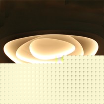 音视LED节能吸顶灯,铁艺合金卧室客厅灯具,QS-8852圆形灯具