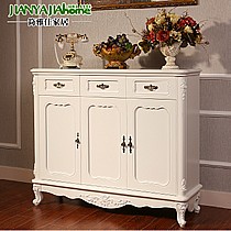 简雅佳家居品牌纯白色鞋柜,欧式人造板鞋柜,天然环保,品质认证,型号6003