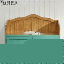 优梵艺术简约田园怀旧复古鞋柜,实木纯色百搭鞋柜,Y02G0001