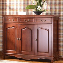 楠艺轩柏木大容量鞋柜,复古经典玄关斗柜,型号:XG02#