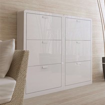 超薄玄关鞋柜,型号: 27925烤漆翻斗储物柜,一米爱现代简约鞋柜