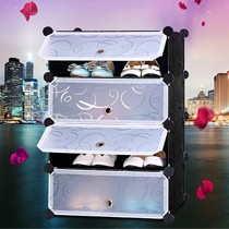 冠腾时尚简约多功能鞋柜,清新环保可调节鞋架,防尘耐用易清洁鞋柜