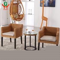 广益环保现代实木户外椅,YL4005黑色椅脚,浪漫时尚艺术休闲椅