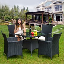 幽之腾户外纯手工藤编桌椅,环保防晒休闲椅,型号: ZY002