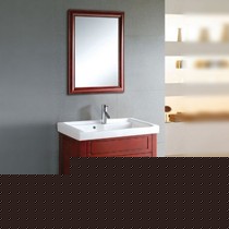 帝洁雅美式复古浴室洗衣池,纯木柜体陶瓷台面洗衣柜,低调当中显示品质