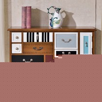 富兰德美式乡村玄关柜,板式雕花多储物功能门厅柜,型号:FW003