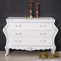 橙蒂箱框结构雕花玄关柜,环保烤漆实木隔断柜,型号: SDF007