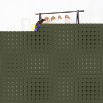 会生活简约金属衣帽架,现代铁艺储物抽屉挂衣架,型号YMJ-01