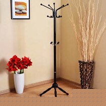 三强精美铁艺美式衣帽架,黑白双色不同底盘时尚衣帽架,货号Y-254